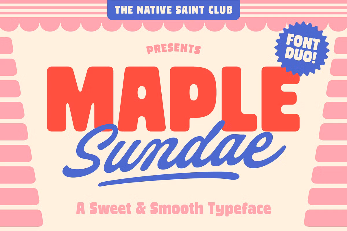 TAN — MISCHIEF font specimen